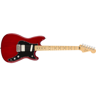Fender Player Duo-Sonic El-guitar (Crimson Red Transparent)