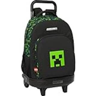 Minecraft Trolley Kuffert 33L TNT, Blå/Grøn