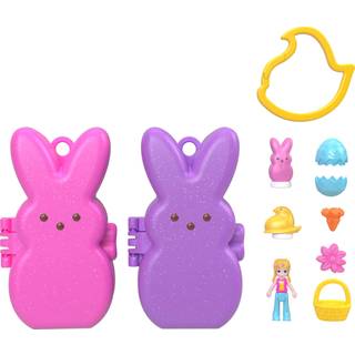 Polly Pocket X Peeps 6 Micro Dolls & 2 Playset