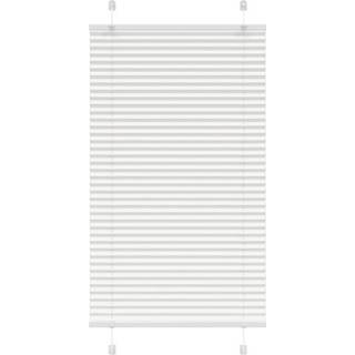 Plisségardin Hvid 70x100 cm Stofbredde 69,4 cm Polyester