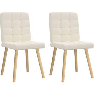 Spisebordsstole Stof - 2 / Linned