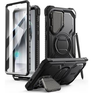 Samsung Galaxy S25 Ultra Supcase IBLSN Armorbox Cover - MagSafe Kompatibel - Sort