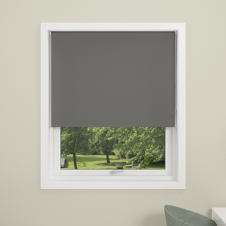 Debel Uni Rullegardin i grå – 120x175 cm