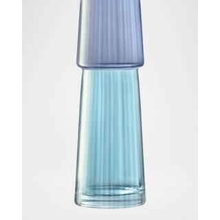 LSA International Vases - 'Gems' vase, extra large, sapphire in Multicolor Glass