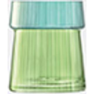 LSA International Vases - 'Gems' vase, small, jade in Multicolor Glass