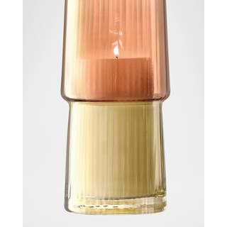LSA International Vases - 'Gems' vase, medium, amber in Multicolor Glass