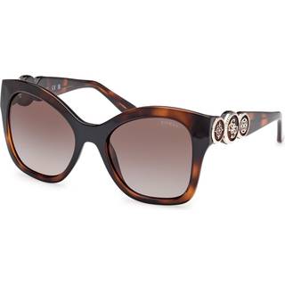 Guess Kvinde GU00197 52F Solbriller Injiceret Havana Marrone Sommerfugl Normal Sfumato