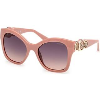 Guess Kvinde GU00197 72F Solbriller Injiceret Rosa Brun Sommerfugl Normal