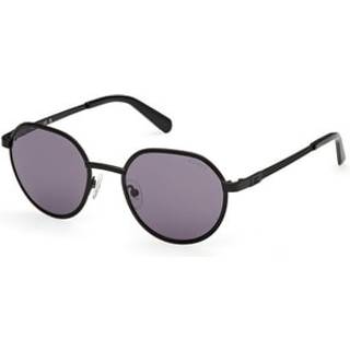 Guess Mand GU00207 02Y Solbriller Metal Sort Violet Rund Normal