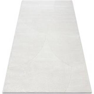 Tæppe BALANCE 0194 fløde - Geometrisk, strukturelt, glamour 160x220 cm