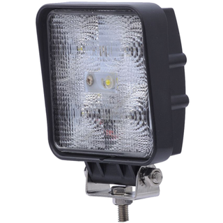15W LED arbejdslampe - Bil, lastbil, traktor, trailer, udrykningskøretøjer, kold hvid, 12V / 24V