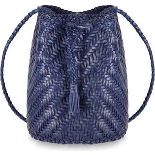 DRAGON DIFFUSION DOUBLE JUMP NAVY BLUE CROSSBODY BAG
