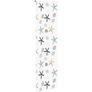 Bruserullegardin Stofbredde 156 Cm Skaldyr - uden kassette / 70 x 240 cm