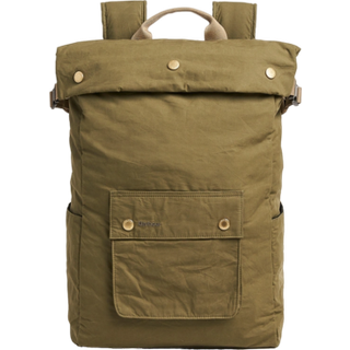 Barbour Lifestyle Transport Foldover Backpack Dusky Green