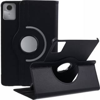 SKALO Lenovo Tab M11 360 Litchi Flip Cover - Hvid