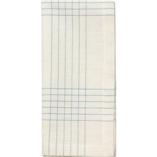 Broste Copenhagen Alice stofserviet 45x45 cm Dusty blue-natural