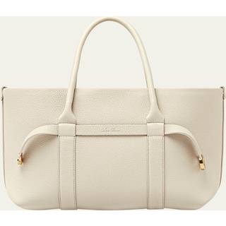Loro Piana Ghiera Small leather tote bag - beige - One Size