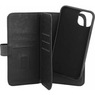 GEAR Wallet Case 2-in-1 7 Card Slots MagSeries Black - iPhone 15 Plus