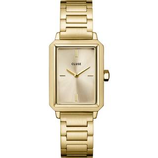 CLUSE Gold Fluette Link Bracelet Watch - Gold