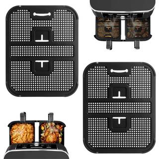 2 Stk. Stænklåg Til Ninja Airfryer - 21,3 X 16,7 X 0,5 Cm