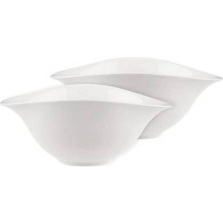 Villeroy & Boch Vapiano Soup Bowl 2-pack - Dybe tallerkner Porcelæn Hvid - 10-4257-8477