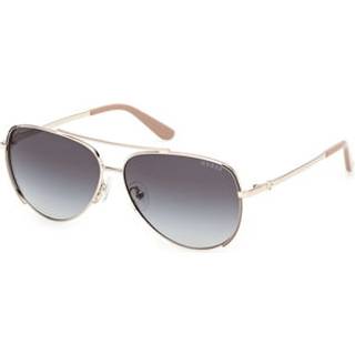 Guess Kvinde GU00193 32B Solbriller Metal Guld Røg Pilot Normal