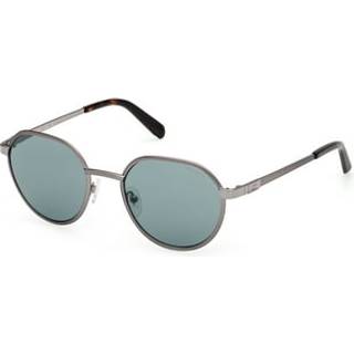 Guess Mand GU00207 09V Solbriller Metal Antracit Blå Rund Normal