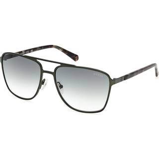 Guess Mand GU00210 97P Solbriller Metal Grøn Grøn Firkantet Normal