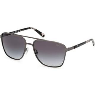Guess Mand GU00210 07B Solbriller Metal Firkantet Normal