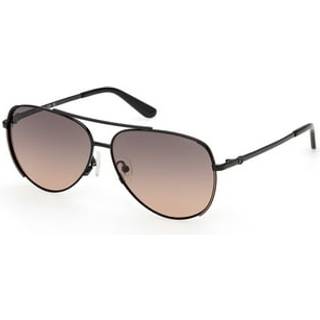 Guess Kvinde GU00193 01B Solbriller Metal Sort Røg Pilot Normal