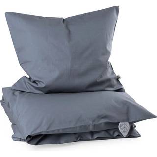 Sebra Percale Baby Sengetøj Forest Lake Blue