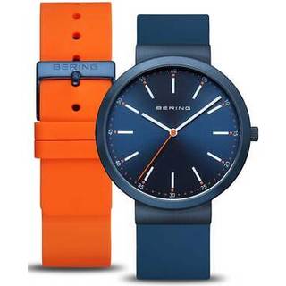 Bering 10141-397 Herrenuhr Classic Set + 2. Band 41mm 3ATM