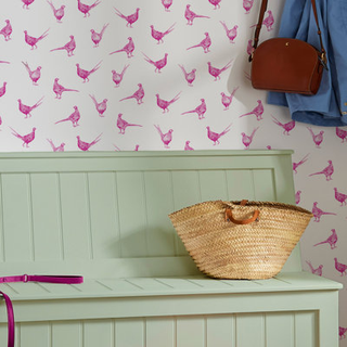 Joules Wallpaper Flirty Pheasants 118551