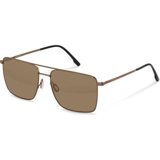 Rodenstock R1448 B151 59 Solbriller Mænd Brun - Dark Brown - 59mm