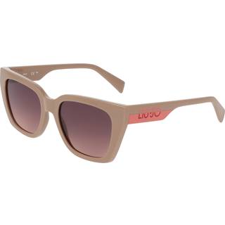 Liu Jo Kvinde LJ808S 278 Solbriller Bio-injekt Beige Violet Firkantet Normal