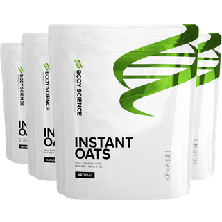 Kulhydrater – Body Science Instant Oats, 1kg, Natural - Langsomme kulhydrater