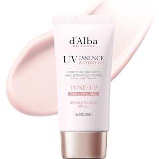 D'Alba Piedmont Vandfull tone-up solcreme serum bredspektret SPF 50 koreansk solcreme til ansigt Alle hudfarver Svedtikker formel (1,69 fl.oz.)