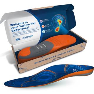 Dr. Scholls tilpassede fit komfort - Plantar fasciitis -indl?gss?ler Ortotikskoindsatser med bueunderst?ttelse til m?nd og kvinder, der er egnede