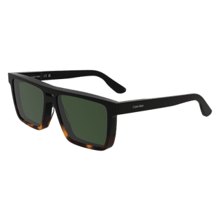 Calvin Klein Mand CK25501S 006 Solbriller Acetat Sort Firkantet Normal