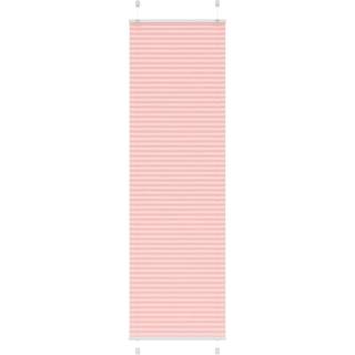 Plisségardin Lyserød 55x200 cm Stofbredde 54,4 cm Polyester