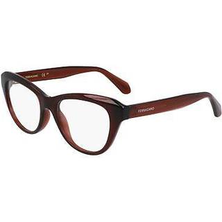 Ferragamo Kvinde SF2989E 232 Optiske stel Brun Cat Eye Normal
