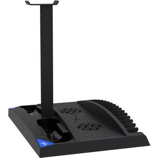 iPega PG-P5013 Sony PlayStation 5 Køle og Docking Station - Sort