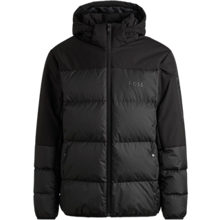 BOSS Green Herren Jacken schwarz unifarben