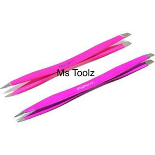 Luxxii (1 stk) saks formet ?jenbryn lige spids (3 stk) pincet klip s?t - fladt skr?t punkt spids pincet h?rplucker til h?r og ?jenbryn personlig