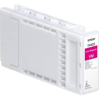 Epson T44Q3 - vivid magenta - original - ink cartridge - Blækpatron Levende rød