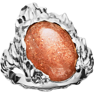 Gudinde Ring Solsten Maanesten - Ring i dansk design - 43