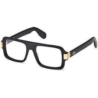 Adidas Unisex OR5114 2 Optiske stel Acetat Sort Firkantet Normal