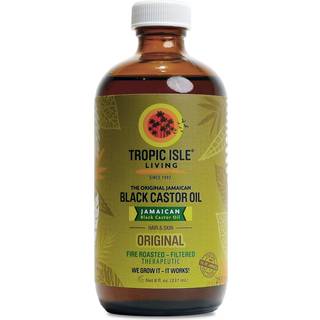 Tropic Isle Living Jamaican Black Castor Oil 8oz - Til hrvkst Hudplejende jenbryn & jenvipper Hovedbund og neglepleje. Styrk fugt og reparati