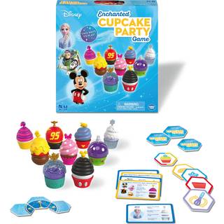Wonder Forge Disney Enchanted Cupcake Party Game for Girls & Boys Age 3 & Up - Ett roligt och snabbt matchande spel du kan spela om och om igen