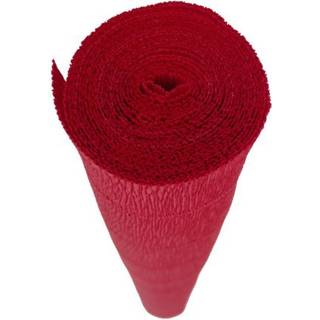 Cartotecnica Rossi crepepapir 589 – rosenrød, 180 g rulle (144 g/m²) a 50×250 cm